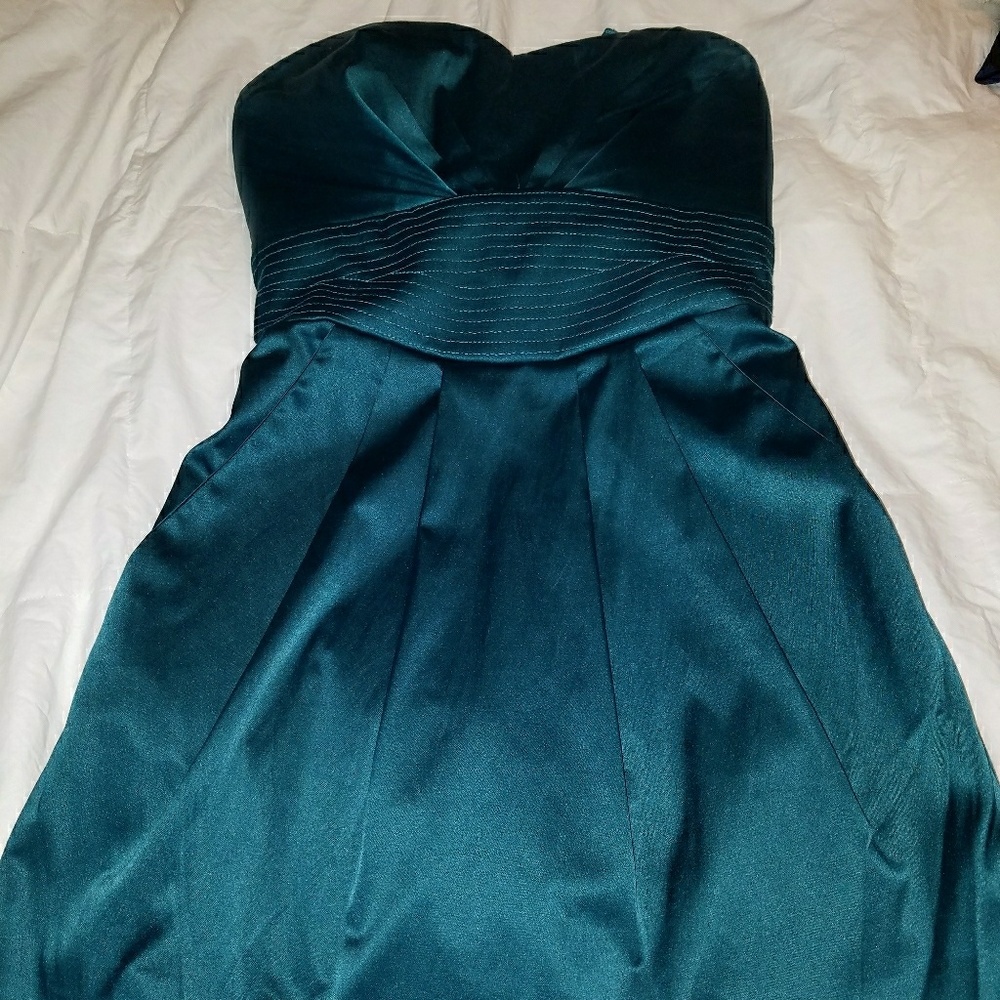 Satin formal dress